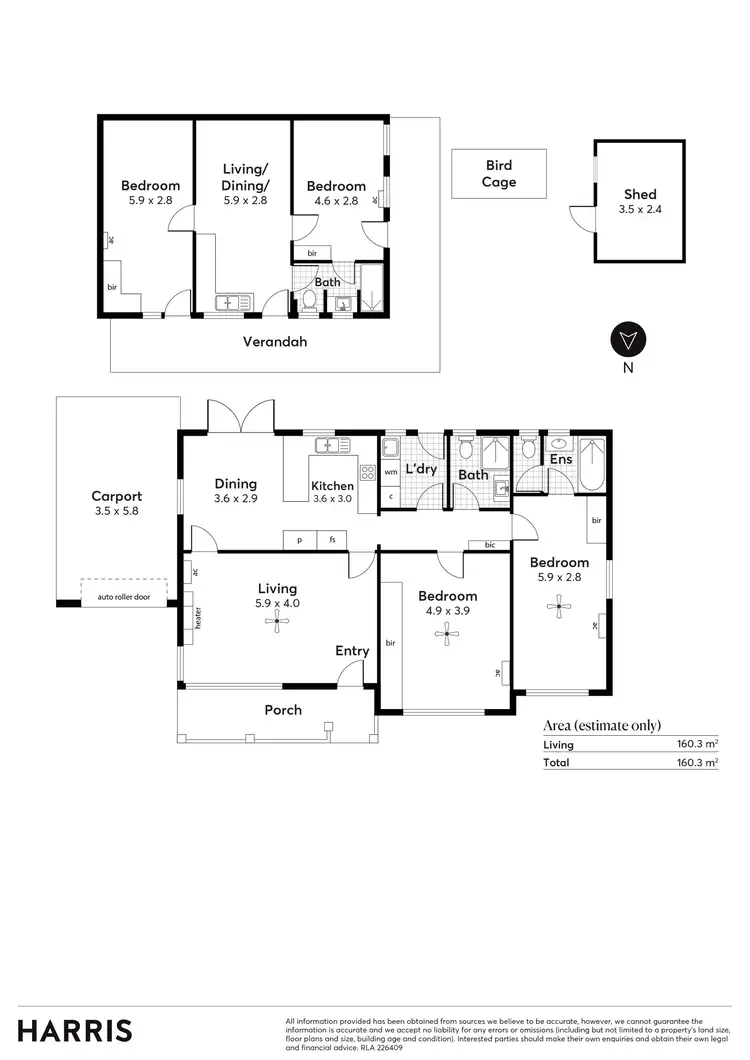Floorplan of Homely house listing, 2 Bristol Place, Glenelg South SA 5045