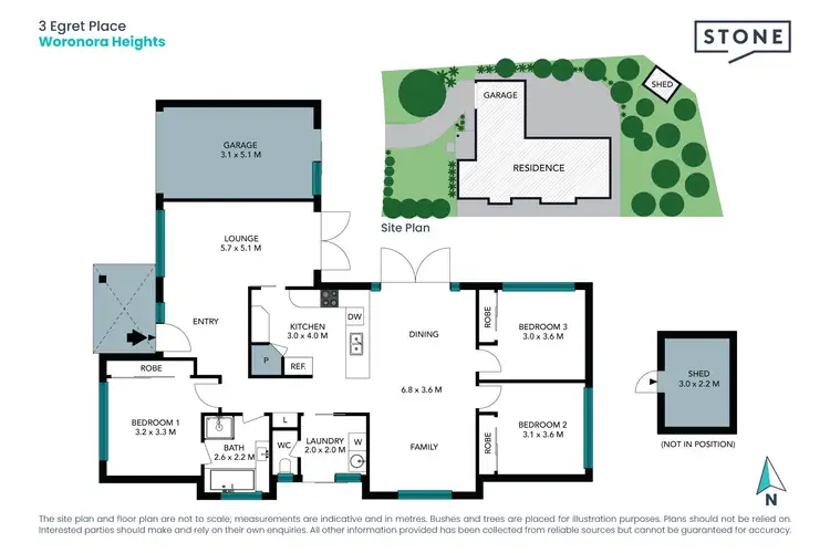 Floorplan of Homely house listing, 3 Egret Place, Woronora Heights NSW 2233