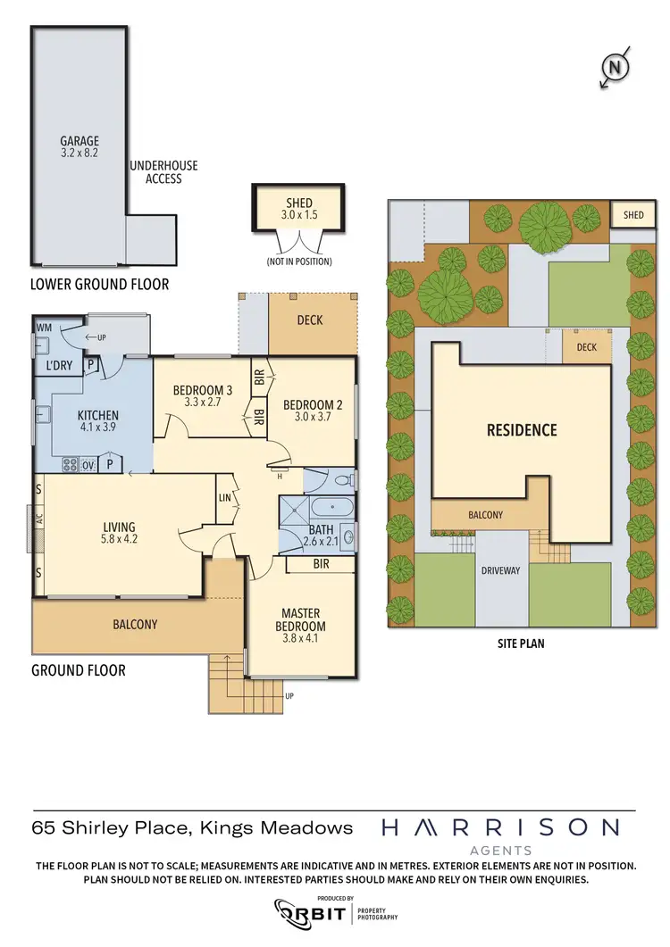 Floorplan of Homely house listing, 65 Shirley Place, Kings Meadows TAS 7249