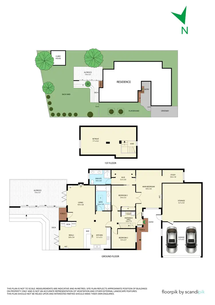 Floorplan of Homely house listing, 1A Silas Avenue, Frankston VIC 3199