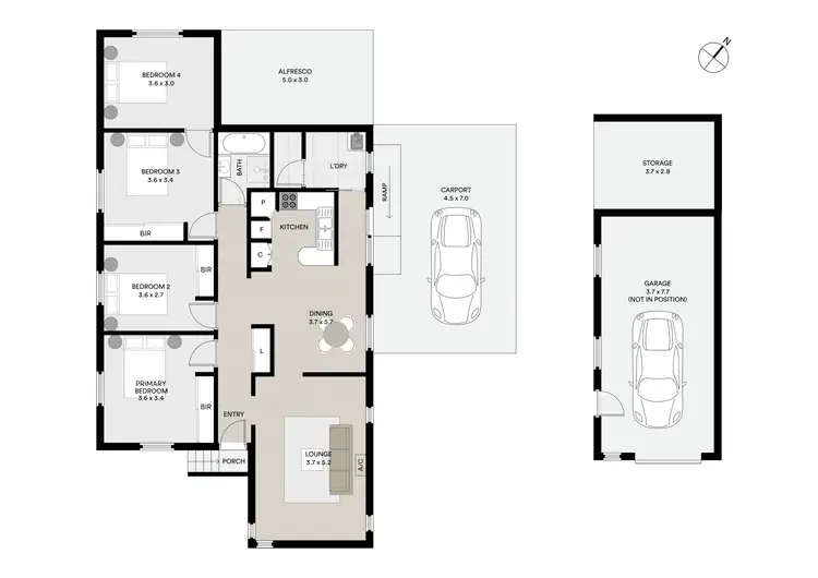 Floorplan of Homely house listing, 65 Hargrave Crescent, Mayfield TAS 7248