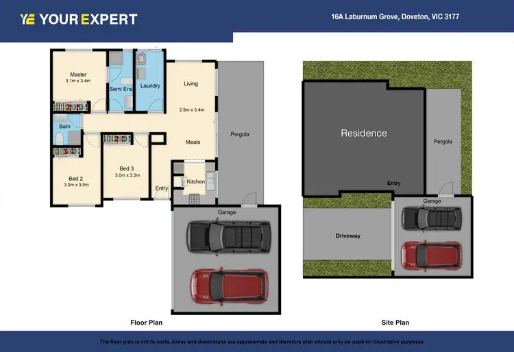 Floorplan of Homely unit listing, 16a Laburnum Grove, Doveton VIC 3177