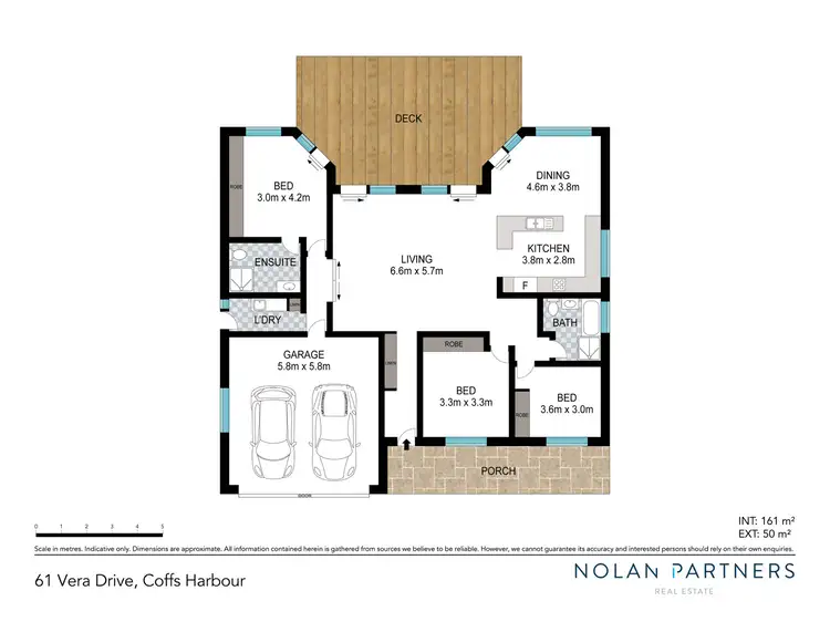 Floorplan of Homely house listing, 61 Vera Drive, Coffs Harbour NSW 2450