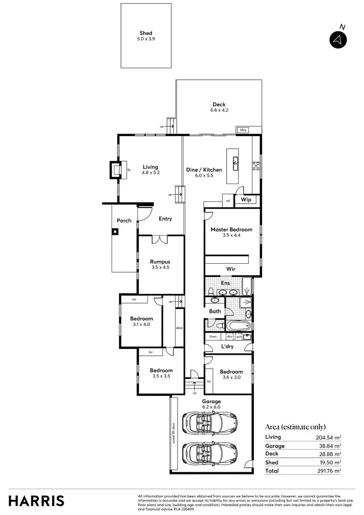 Floorplan of Homely house listing, 4/21 Braun Drive, Hahndorf SA 5245