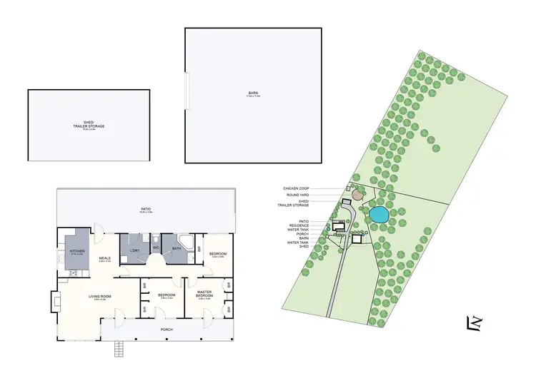 Floorplan of Homely rural property listing, 2269 Melba Highway, Dixons Creek VIC 3775