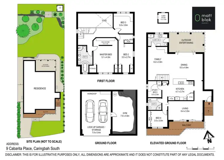 Floorplan of Homely house listing, 9 Cabarita Place, Caringbah South NSW 2229
