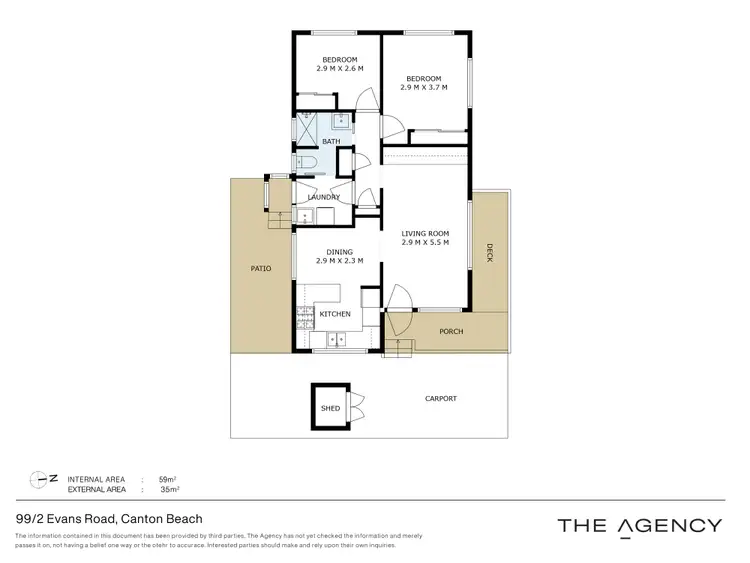 Floorplan of Homely house listing, 99/2 Evans Road, Canton Beach NSW 2263