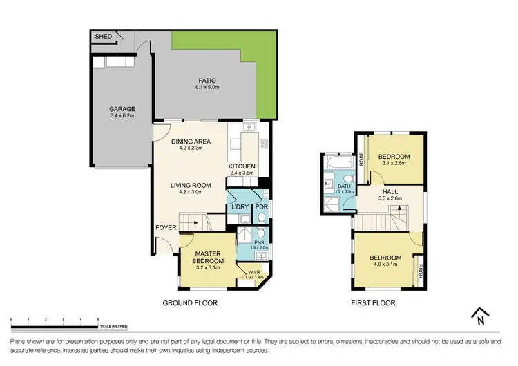 Floorplan of Homely townhouse listing, 2/20 Duffy Street, Reservoir VIC 3073