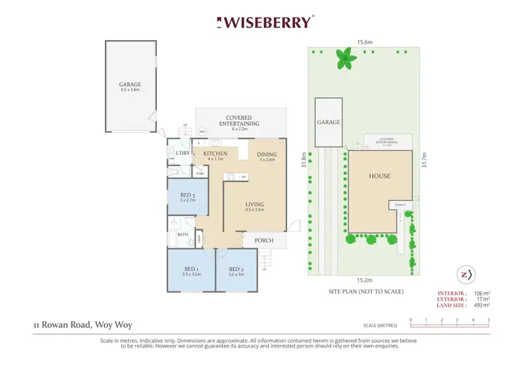 Floorplan of Homely house listing, 11 Rowan Road, Woy Woy NSW 2256