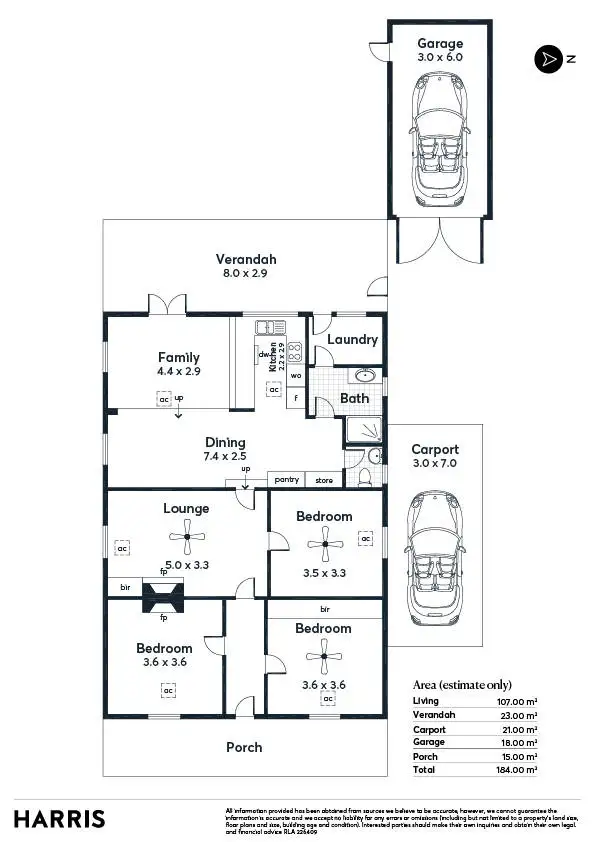 Floorplan of Homely house listing, 3b Gladstone Avenue, Magill SA 5072
