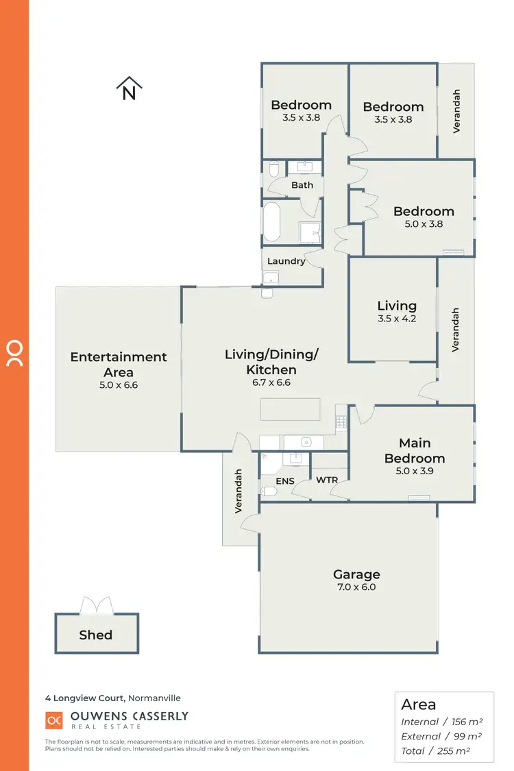 Floorplan of Homely house listing, 4 Longview Court, Normanville SA 5204