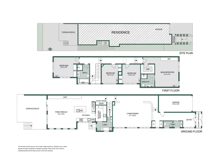 Floorplan of Homely townhouse listing, 3A Ludbrook Avenue, Caulfield South VIC 3162