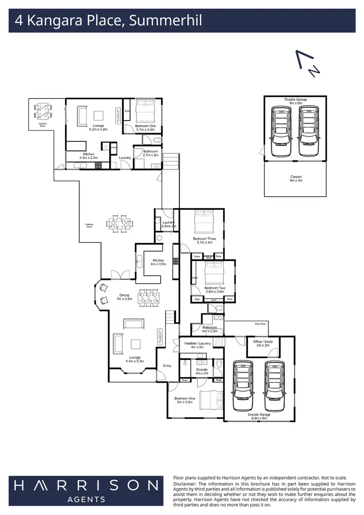 Floorplan of Homely house listing, 4 Kangara Place, Summerhill TAS 7250