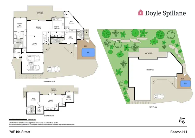 Floorplan of Homely house listing, 70E Iris Street, Beacon Hill NSW 2100