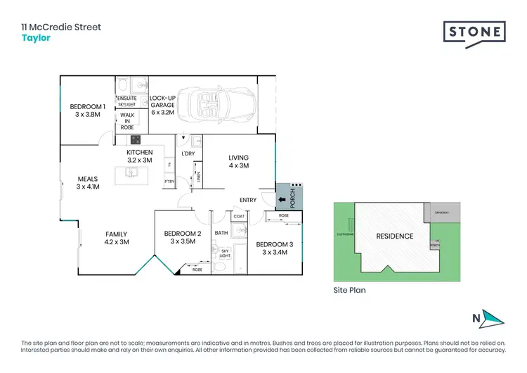Floorplan of Homely house listing, 11 McCredie Street, Taylor ACT 2913