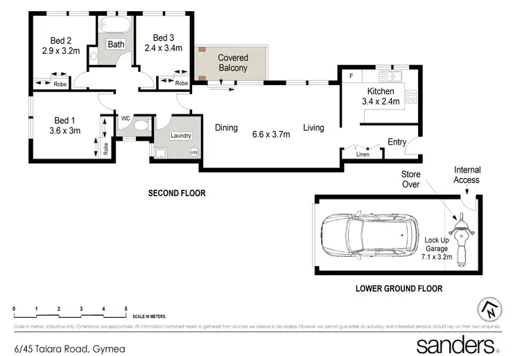 Floorplan of Homely apartment listing, 6/45 Talara Road, Gymea NSW 2227