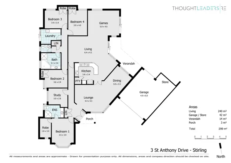 Floorplan of Homely house listing, 3 St Anthony Drive, Stirling WA 6021
