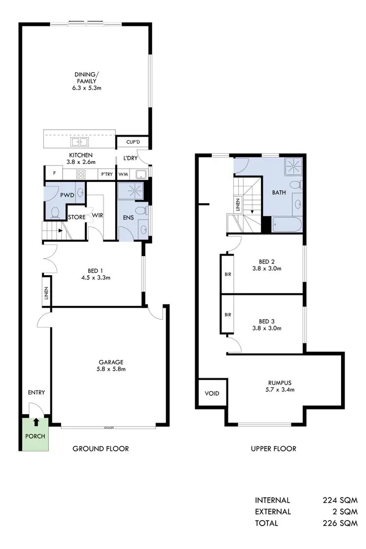 Floorplan of Homely house listing, 38 Ripon Road, Clarence Park SA 5034