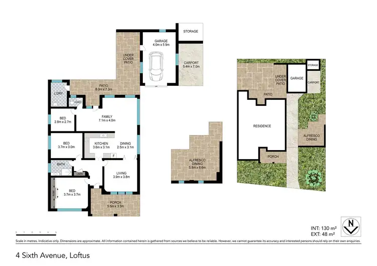 Floorplan of Homely house listing, 4 Sixth Avenue, Loftus NSW 2232