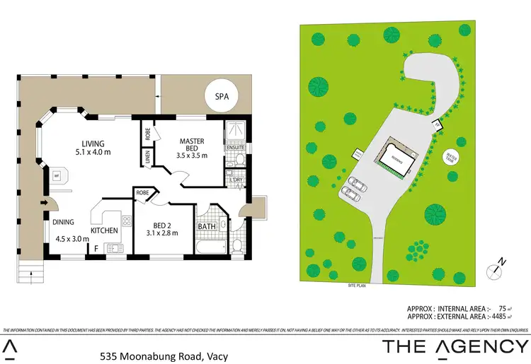 Floorplan of Homely house listing, Lot 8/535 Moonabung Road, Vacy NSW 2421
