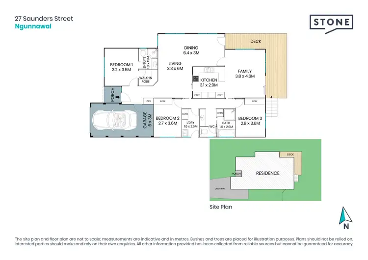 Floorplan of Homely house listing, 27 Saunders Street, Ngunnawal ACT 2913
