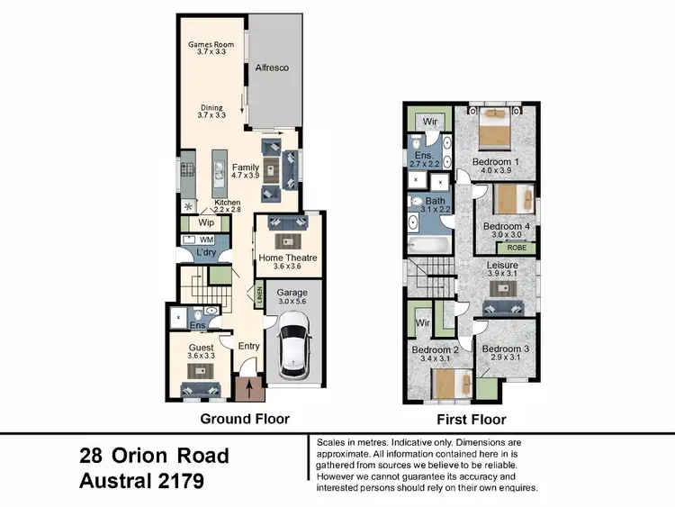 Floorplan of Homely house listing, 28 Orion Road, Austral NSW 2179