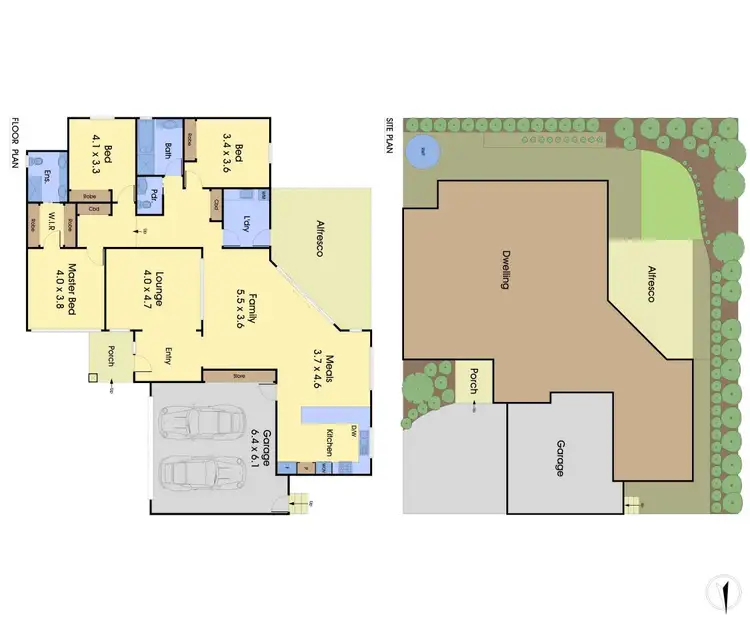 Floorplan of Homely townhouse listing, 3/110 Morack Road, Vermont South VIC 3133