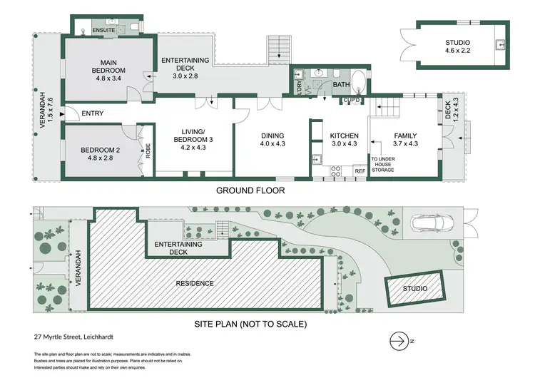 Floorplan of Homely house listing, 27 Myrtle Street, Leichhardt NSW 2040