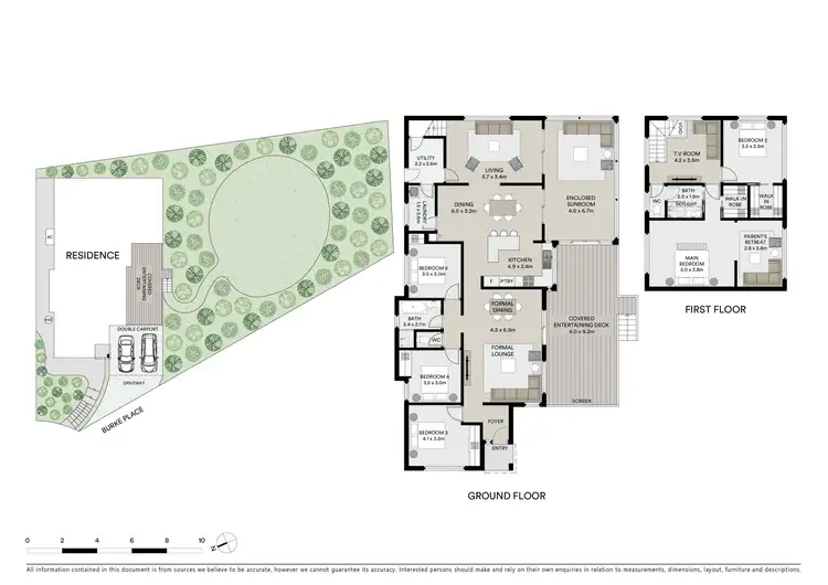 Floorplan of Homely house listing, 7 Burke Place, Mount Colah NSW 2079