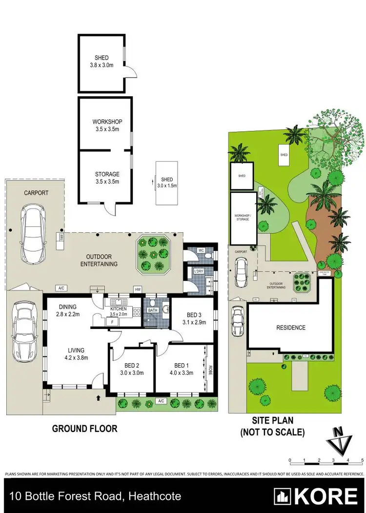 Floorplan of Homely house listing, 10 Bottle Forest Road, Heathcote NSW 2233