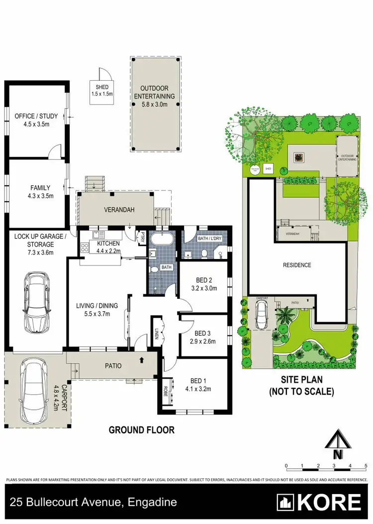 Floorplan of Homely house listing, 25 Bullecourt Avenue, Engadine NSW 2233
