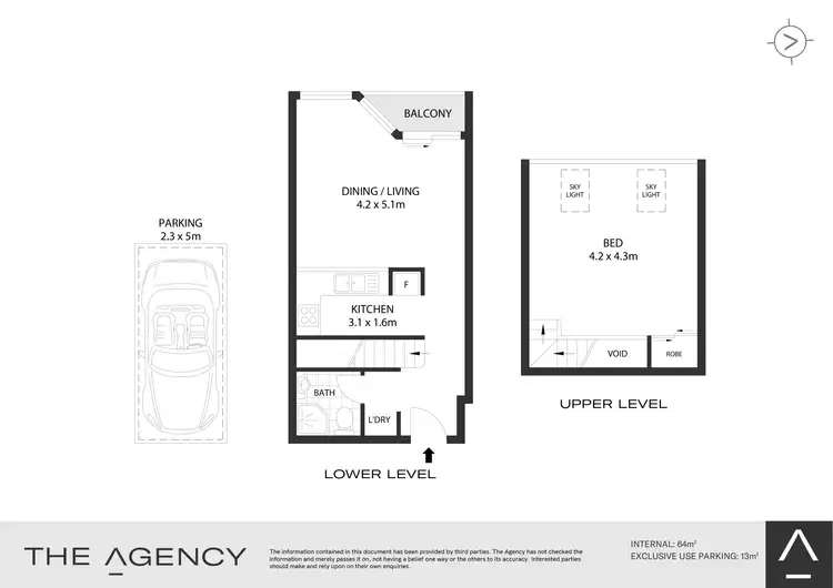 Floorplan of Homely apartment listing, 2/32 May Lane, Neutral Bay NSW 2089