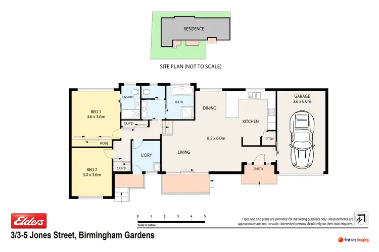 Floorplan of Homely villa listing, 3/5 Jones Street, Birmingham Gardens NSW 2287