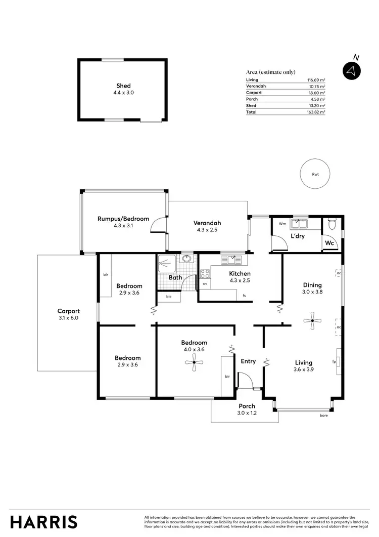Floorplan of Homely house listing, 10 Lynton Avenue, North Brighton SA 5048