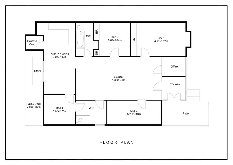 Floorplan of Homely house listing, 101 Milton Street, Mackay QLD 4740