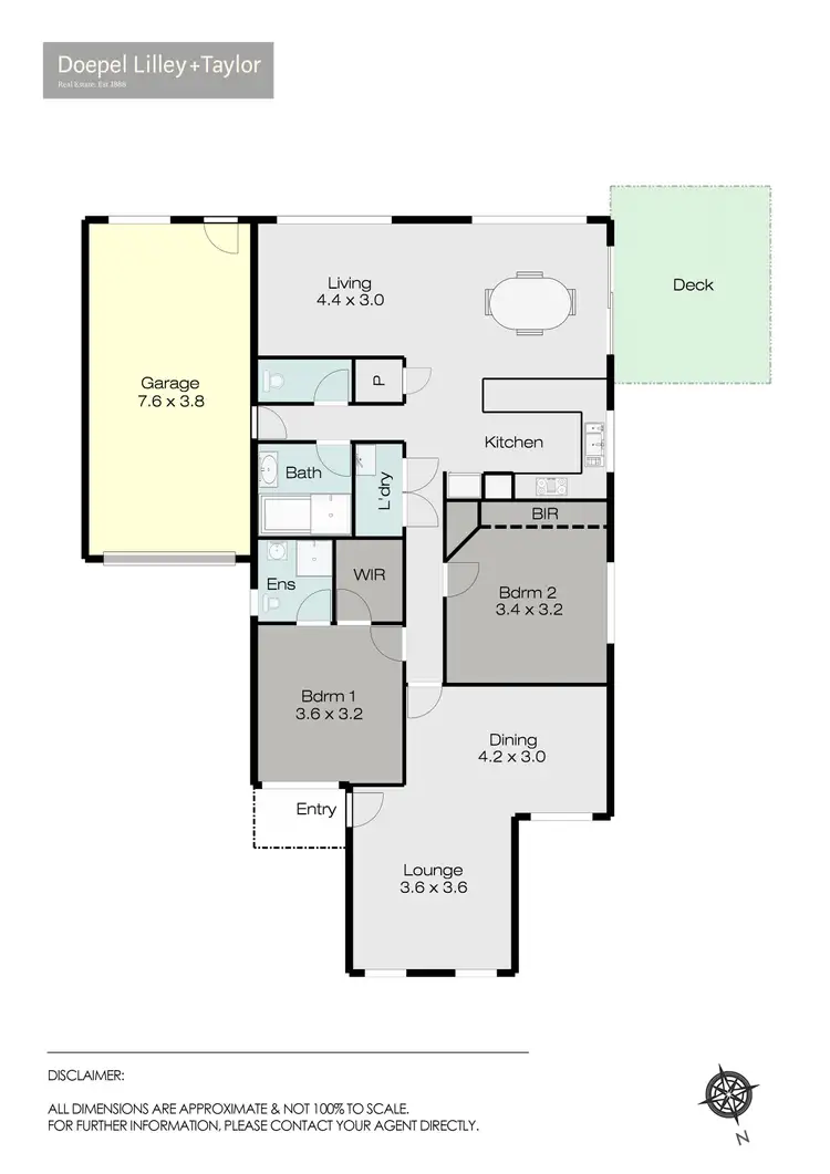 Floorplan of Homely house listing, 32 Norfolk Avenue, Lake Gardens VIC 3355