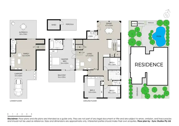 Floorplan of Homely house listing, 23 Sanders Crescent, Kings Langley NSW 2147