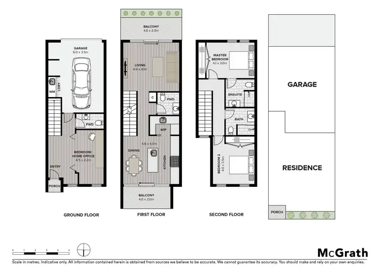 Floorplan of Homely townhouse listing, 28 Skyline Place, Heathmont VIC 3135