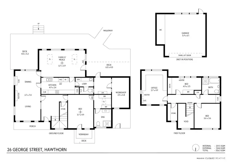 Floorplan of Homely house listing, 26 George Street, Hawthorn SA 5062