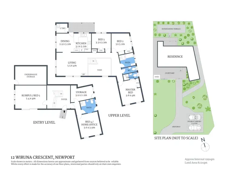 Floorplan of Homely house listing, 12 Wiruna Crescent, Newport NSW 2106