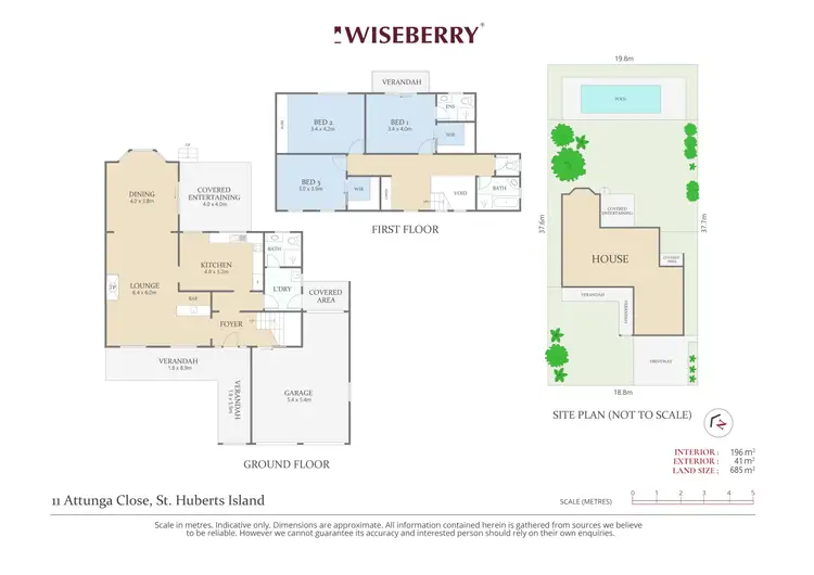 Floorplan of Homely house listing, 11 Attunga Close, St Huberts Island NSW 2257
