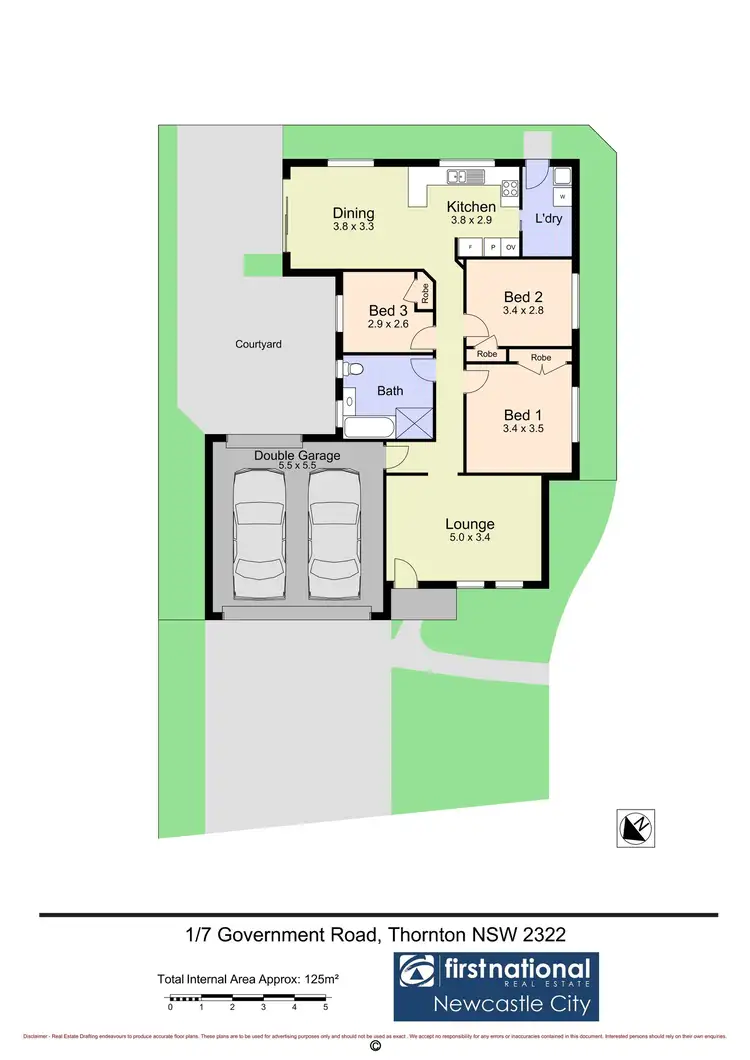 Floorplan of Homely villa listing, 1/7 Government Road, Thornton NSW 2322