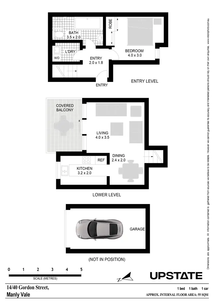 Floorplan of Homely unit listing, 14/40 Gordon Street, Manly Vale NSW 2093