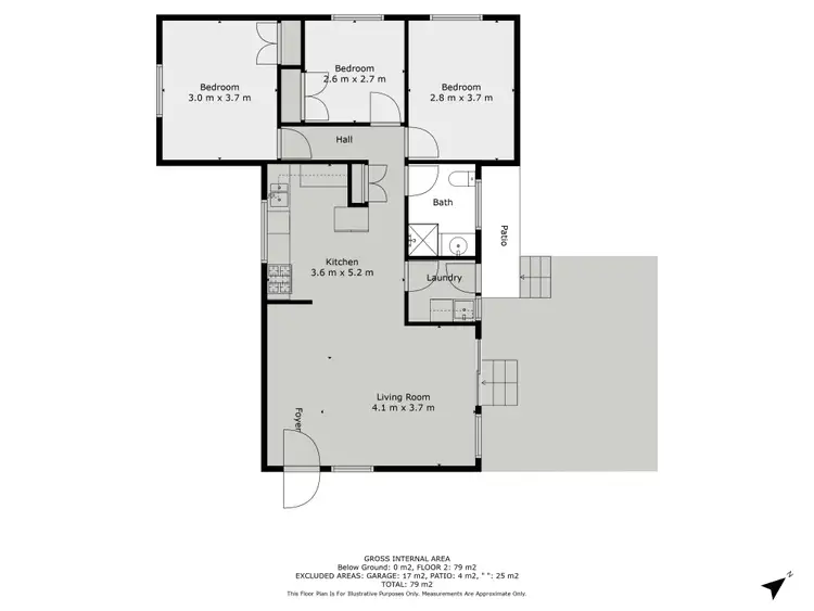 Floorplan of Homely house listing, 14 Walla Street, Cooma NSW 2630