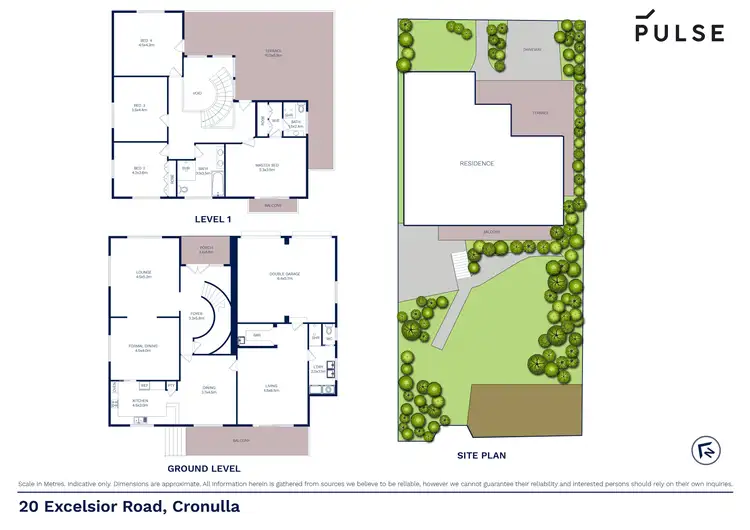 Floorplan of Homely house listing, 20 Excelsior Road, Cronulla NSW 2230