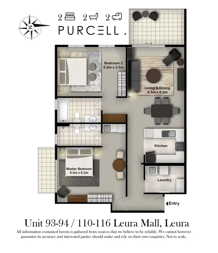 Floorplan of Homely unit listing, 93-94/100-116 Leura Mall, Leura NSW 2780