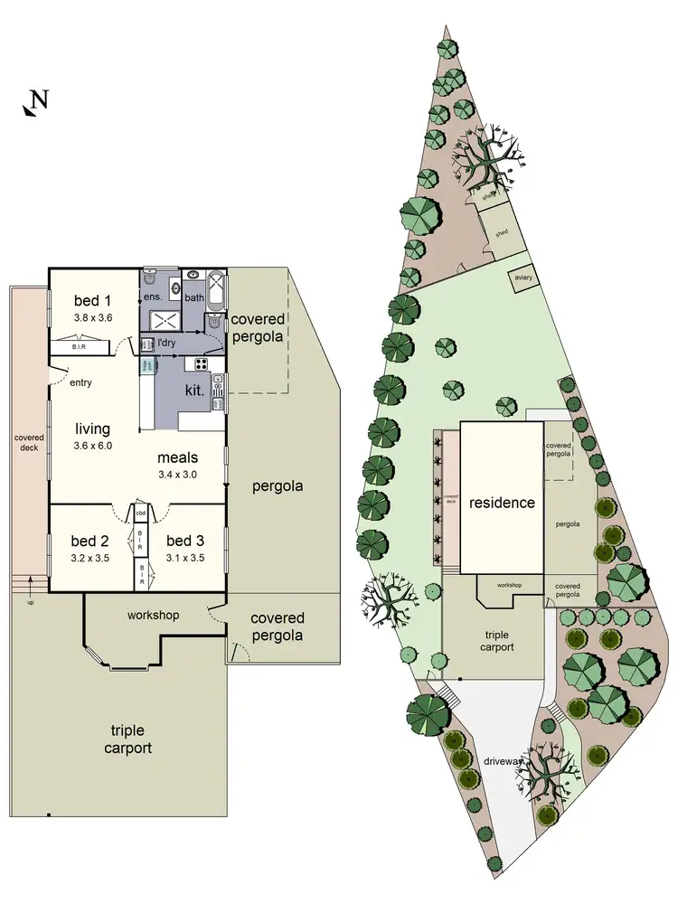 Floorplan of Homely house listing, 2 Keith Court, Wandin North VIC 3139