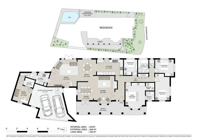 Floorplan of Homely house listing, 7 Daymar Place, Castle Cove NSW 2069