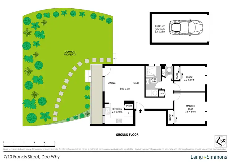 Floorplan of Homely apartment listing, 7/10 Francis Street, Dee Why NSW 2099