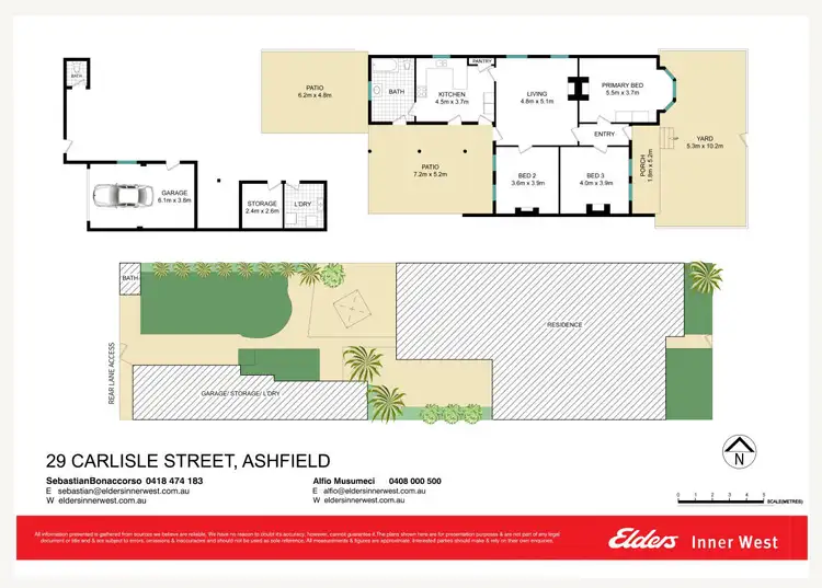 Floorplan of Homely house listing, 29 Carlisle Street, Ashfield NSW 2131